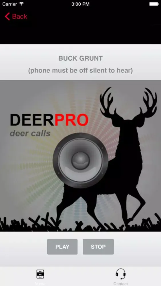 Captures d'écran de Whitetail Hunting Calls - Deer Buck Grunt - Buck Call for Deer Hunting