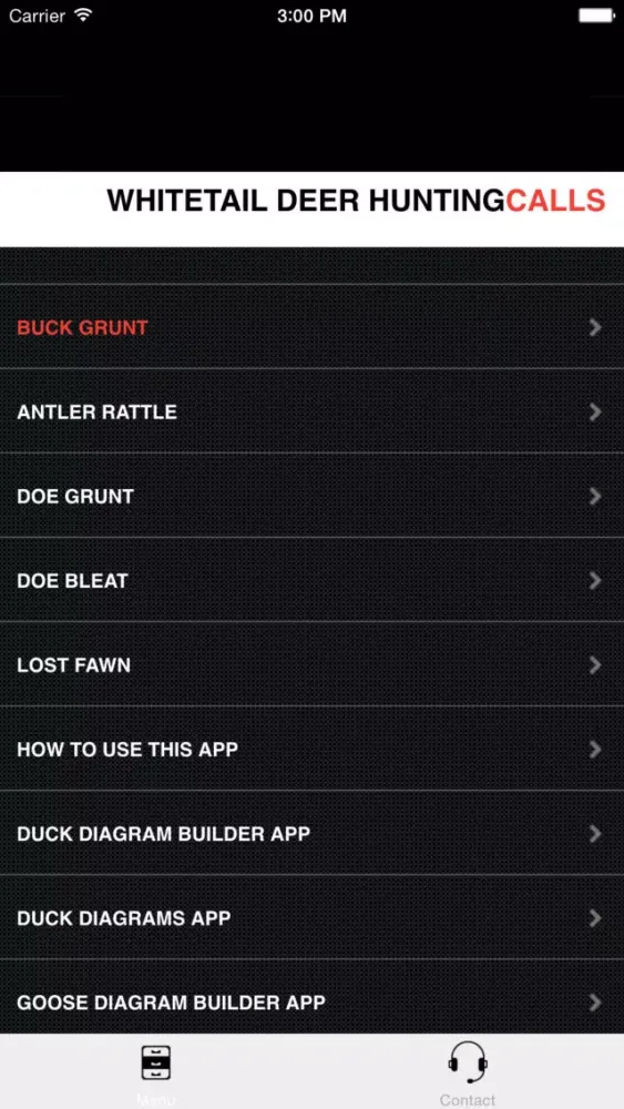 Captures d'écran de Whitetail Hunting Calls - Deer Buck Grunt - Buck Call for Deer Hunting