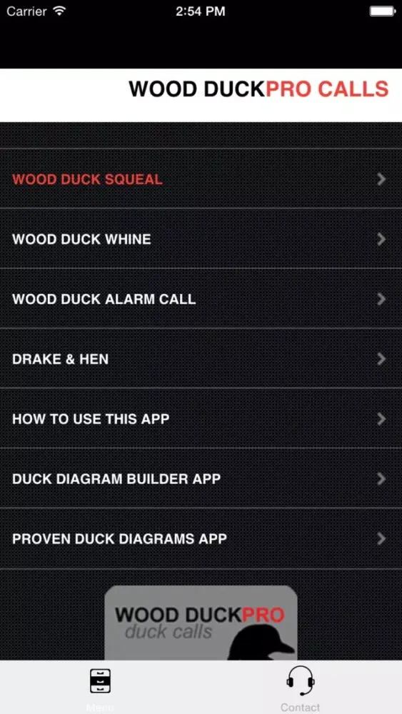 Zrzuty ekranu Wood Duck Calls - With Bluetooth - Ad Free