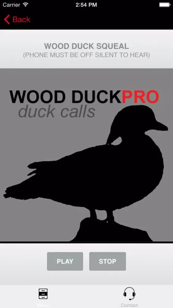 Zrzuty ekranu Wood Duck Calls - With Bluetooth - Ad Free