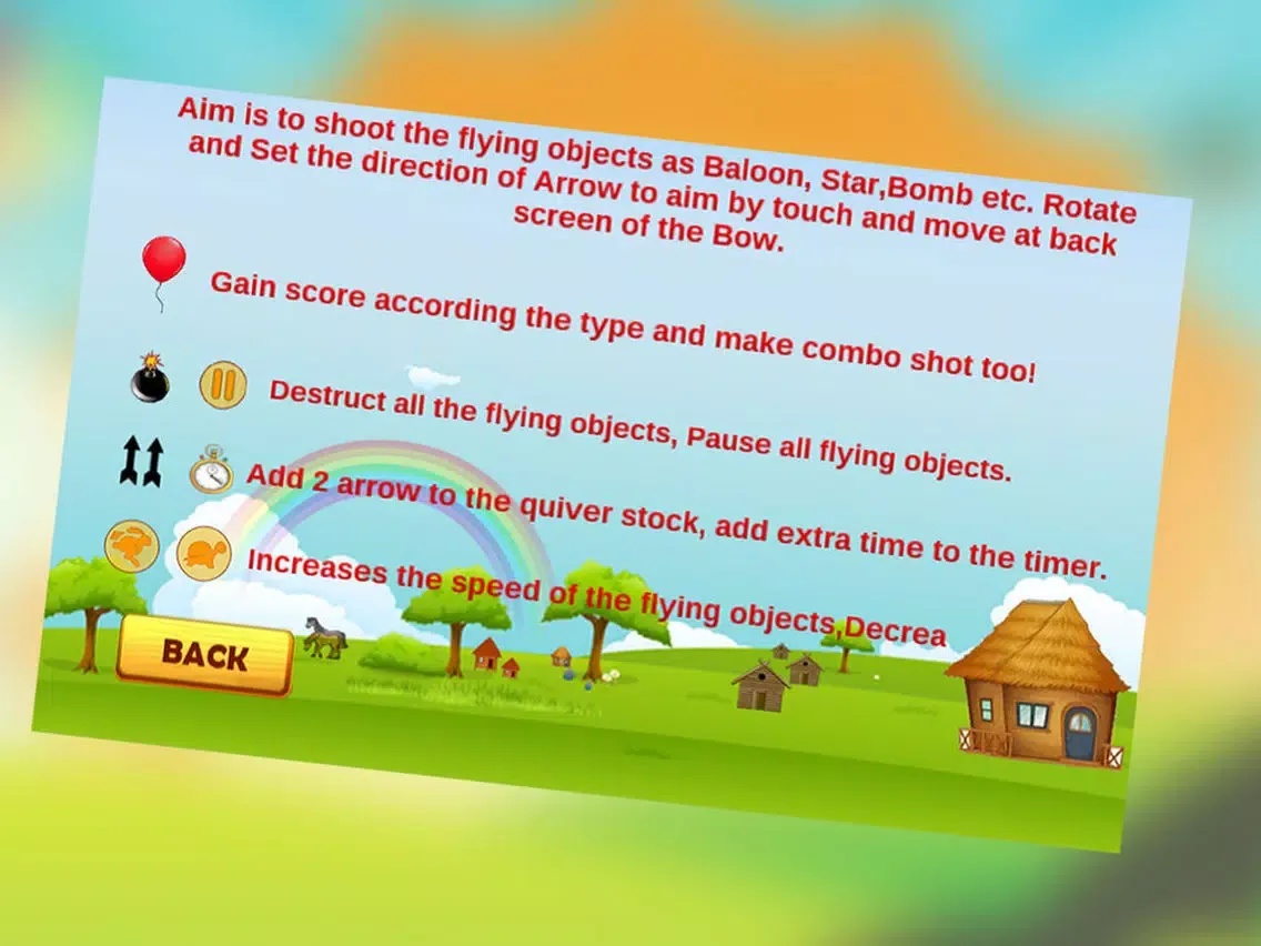 Tangkapan skrin Balloon Archery : Bow & Arrow iPad 