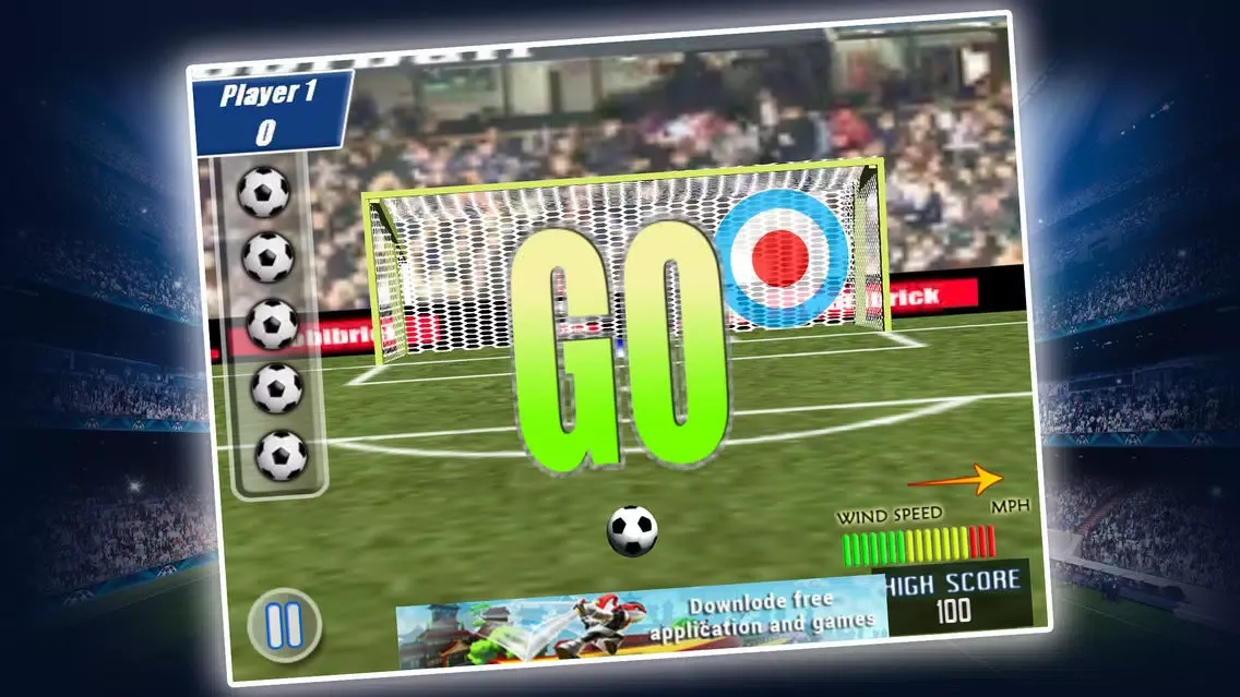 Ảnh chụp màn hình của Football Kick (Soccer)