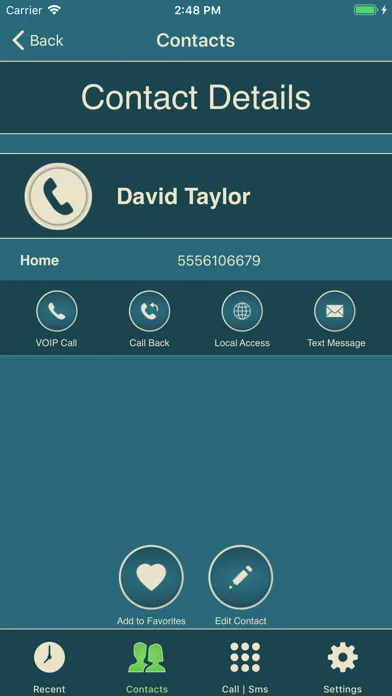 Capturas de tela do MobiCalls Cheap calls