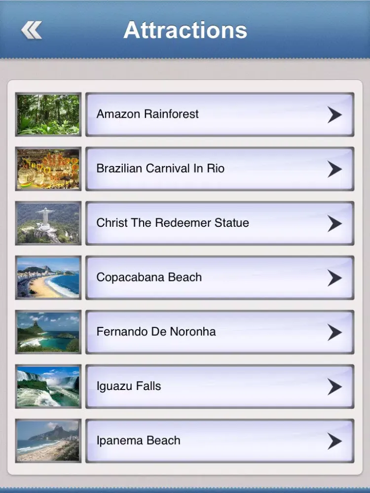 Screenshot di Brazil Offline Travel Guide iPad 