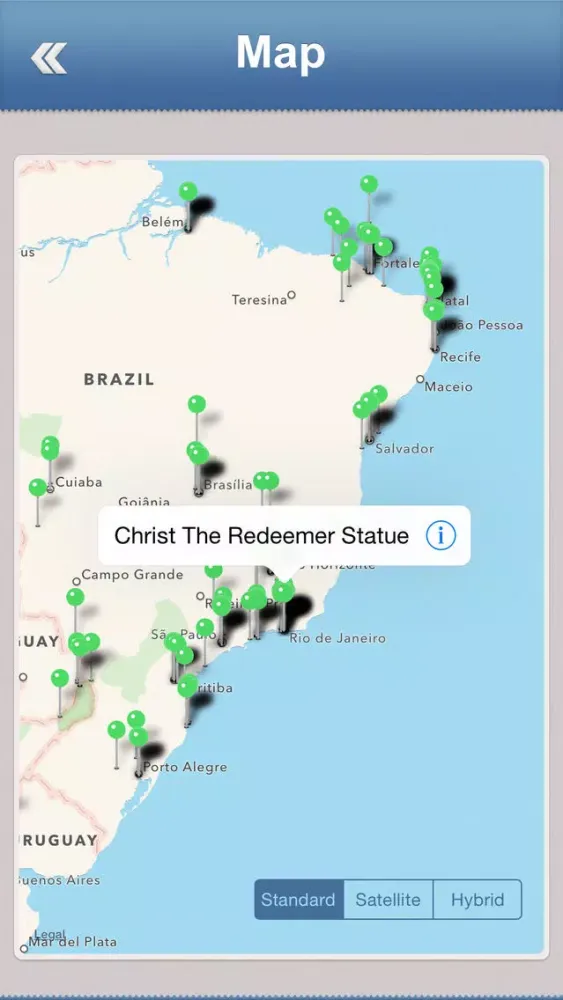 Screenshot di Brazil Offline Travel Guide