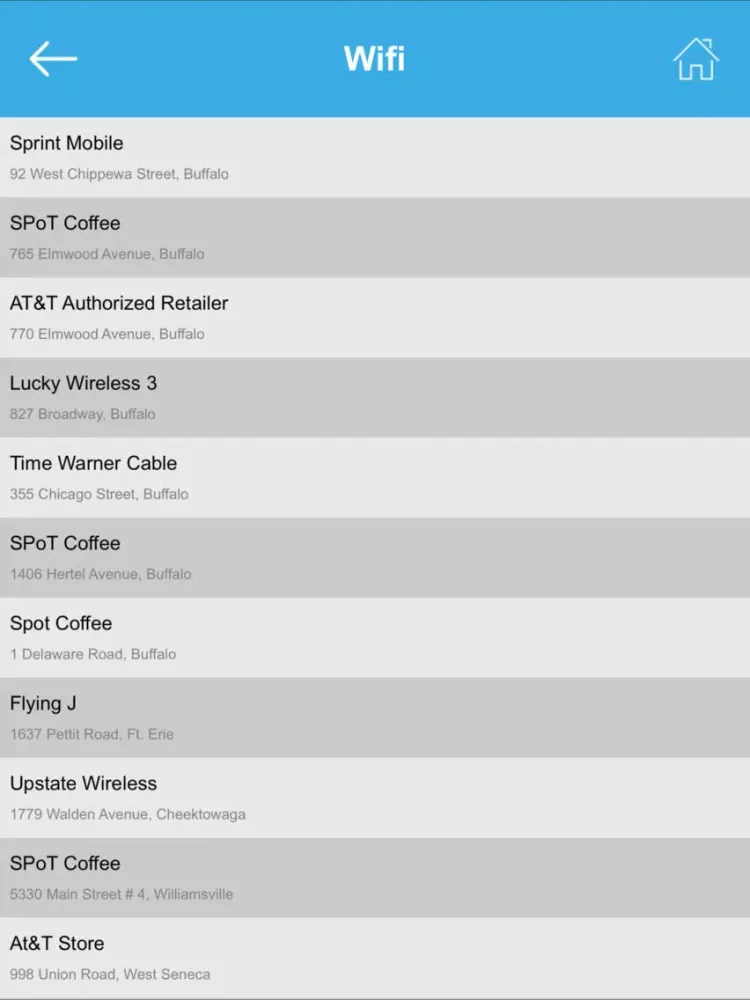 صور Buffalo City Wifi Hotspots iPad 
