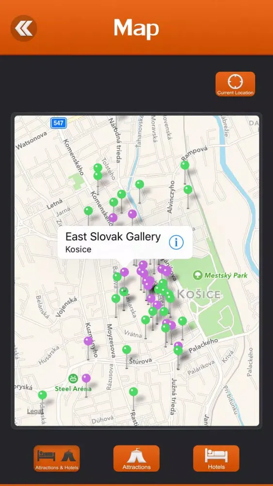 Kosice Travel Guide应用截图