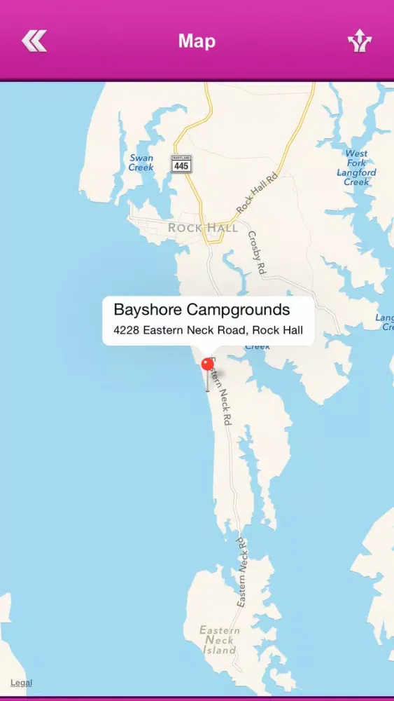 ภาพหน้าจอของ Maryland Campgrounds & RV Parks