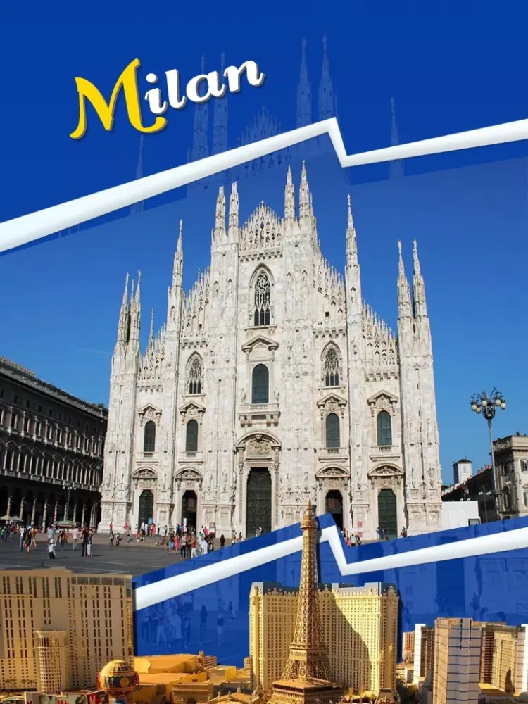 Tangkapan skrin Milan Travel Guide iPad 