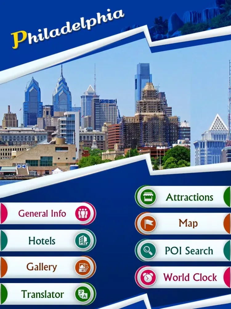 Screenshot di Philadelphia City Travel Guide iPad 
