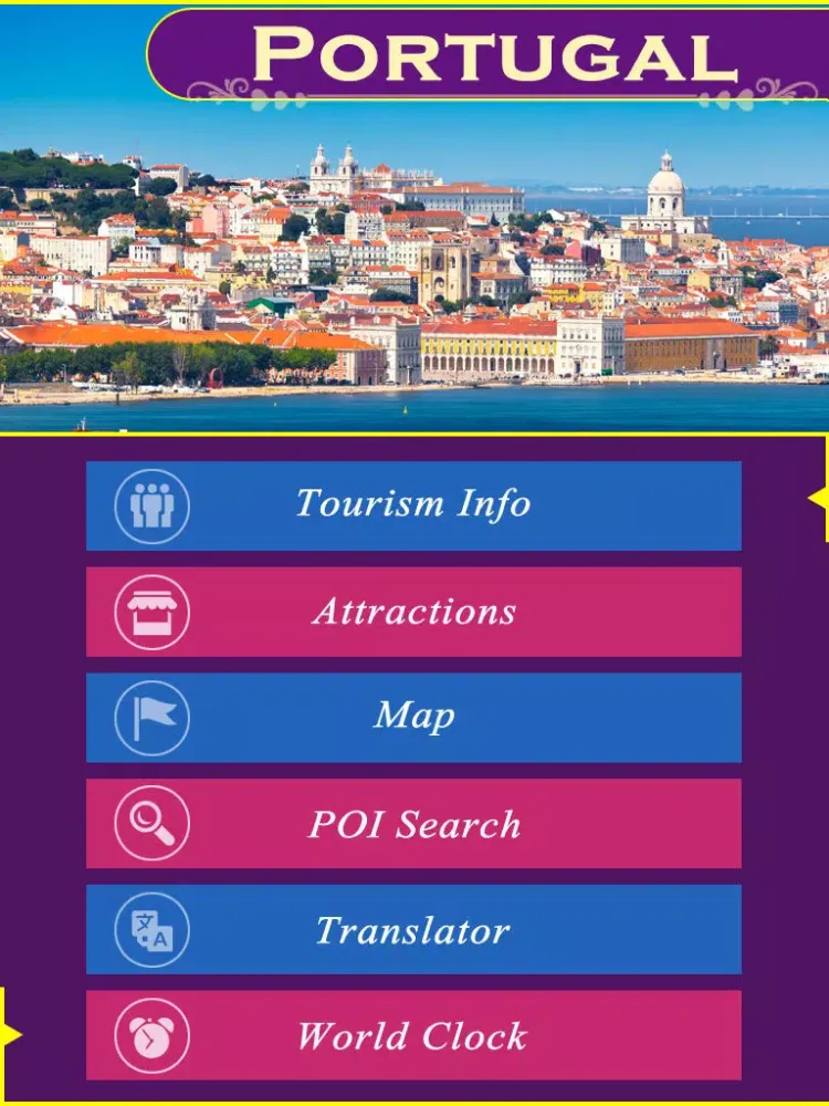 Portugal Tourism iPad  سکرین شاٹس