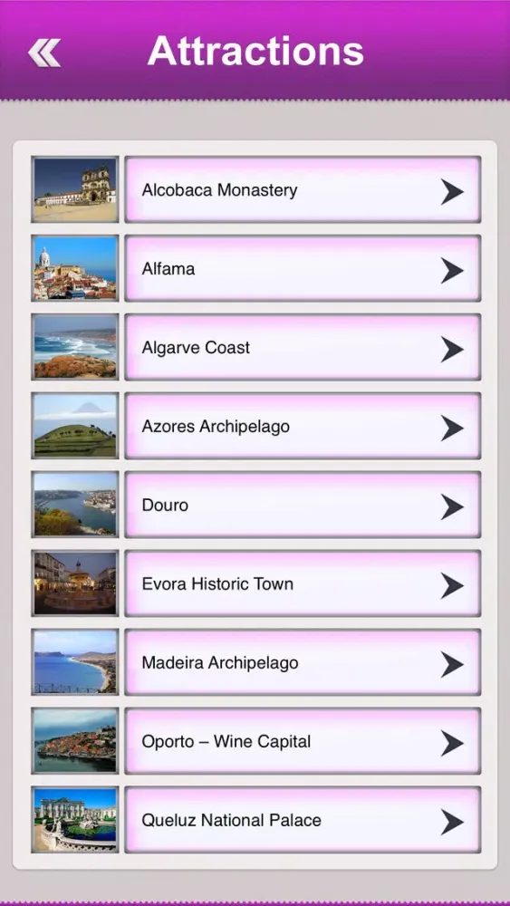 Portugal Tourism سکرین شاٹس