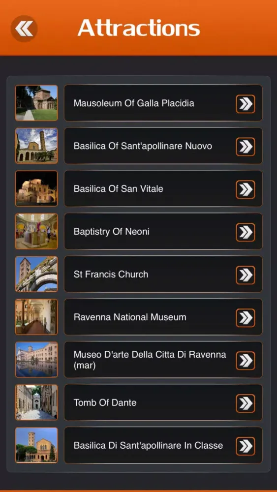 Ravenna Travel Guide应用截图