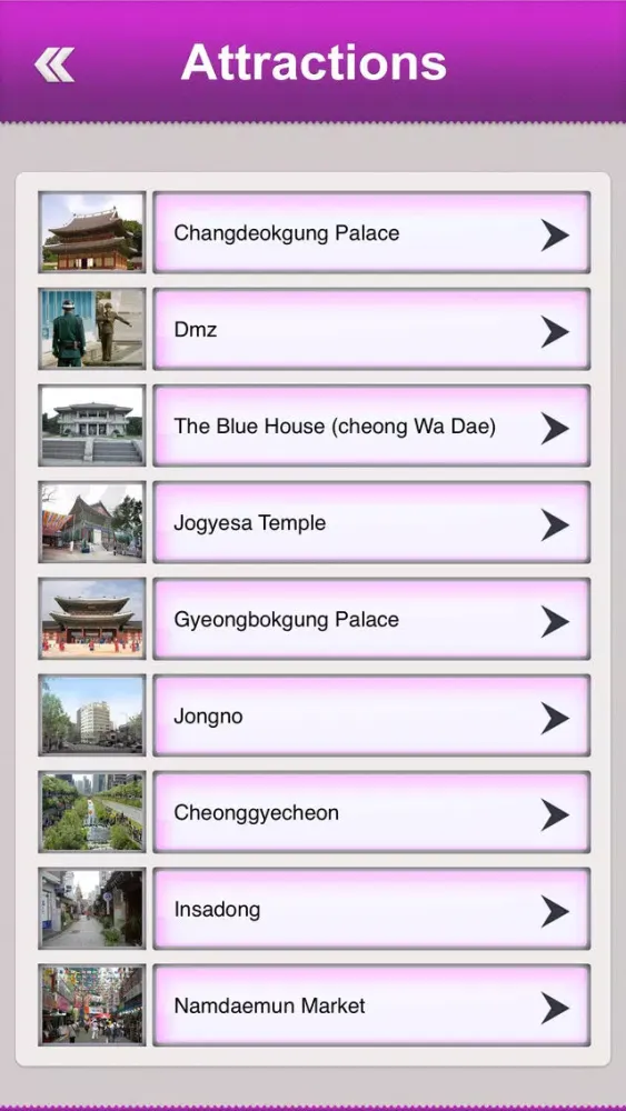 South Korea Tour Guide应用截图