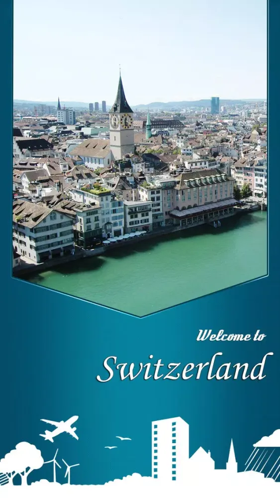 Capturas de tela do Switzerland Tourist Guide