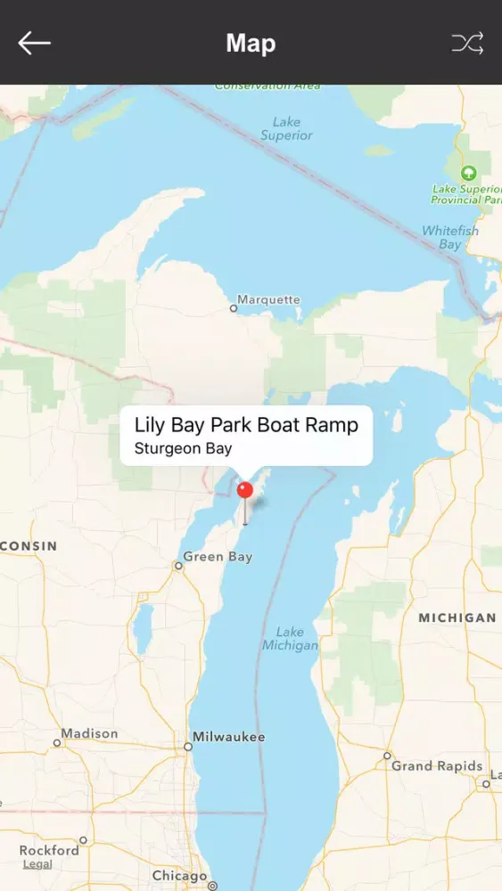 Скриншоты Wisconsin Boat Ramps & Fishing Ramps