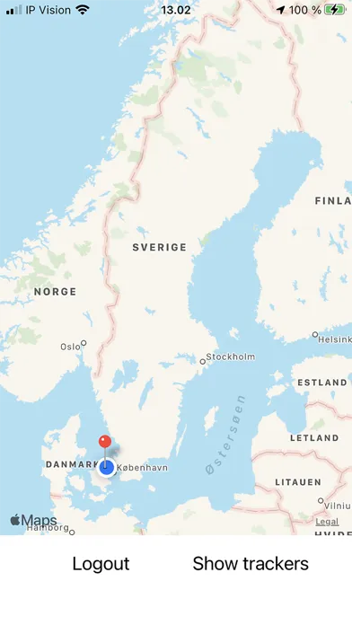 CMT container tracking Screenshots
