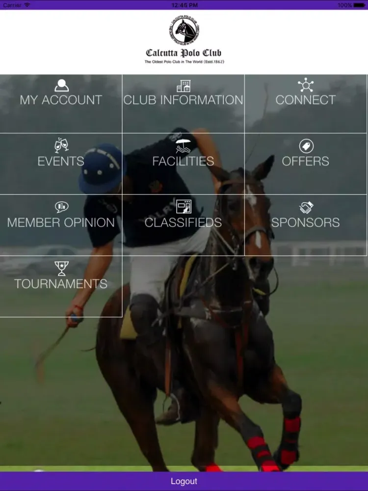 Calcutta Polo Club iPad  スクリーンショット