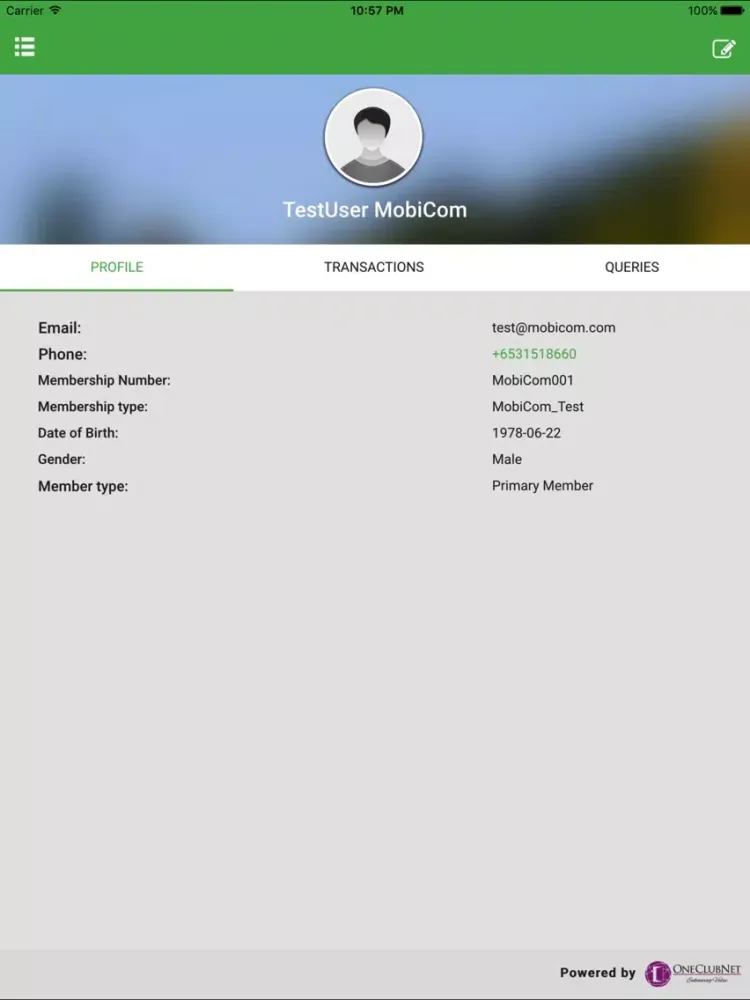 Danau Golf Club iPad  Screenshots