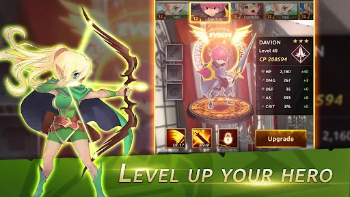 Tangkapan layar Knight War: Idle Defense Pro