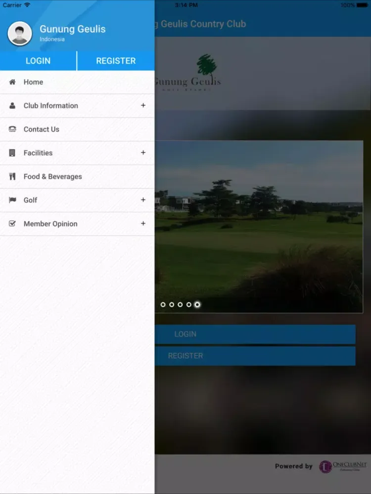 Screenshot di Gunung Geulis Country Club iPad 