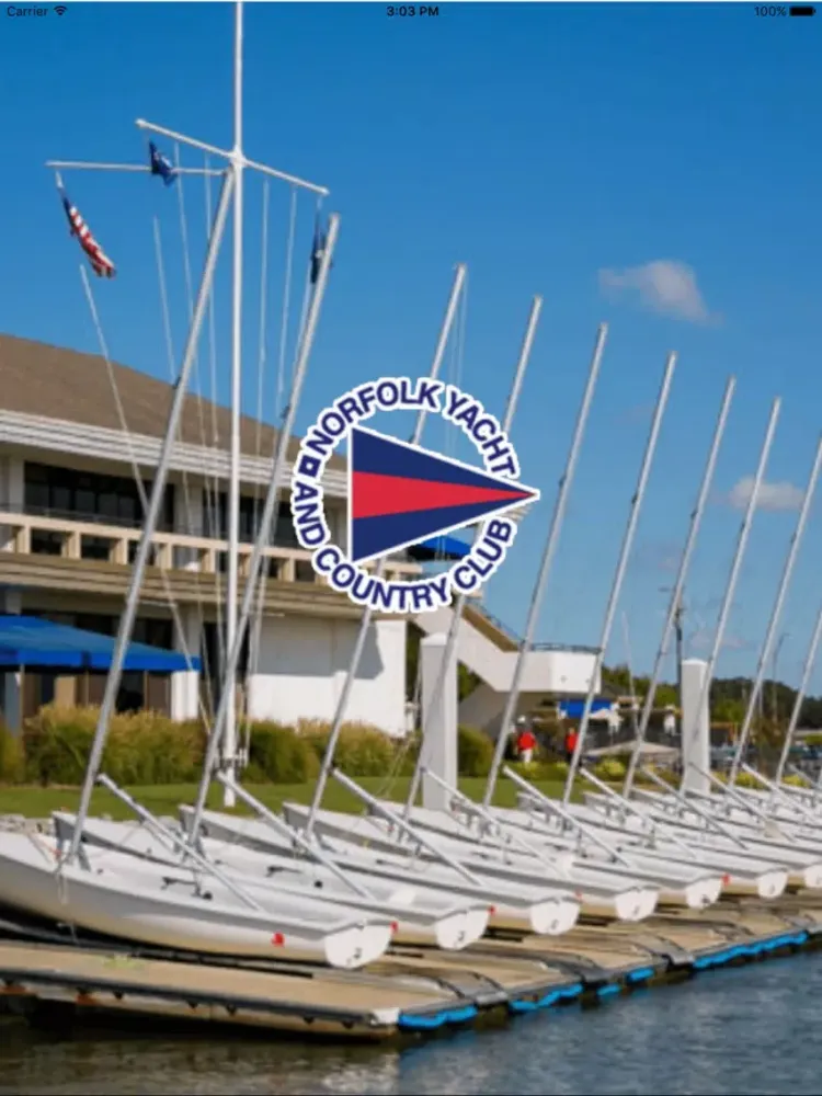 Tangkapan skrin Norfolk Yacht Country Club iPad 