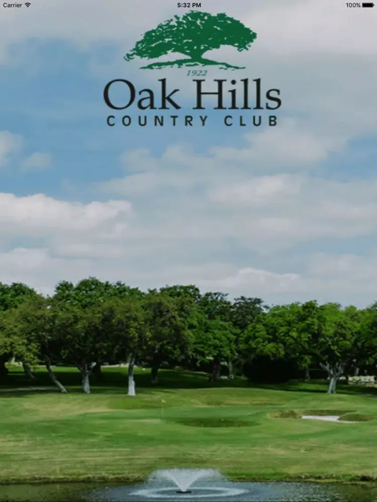 Screenshot di Oak Hills Country Club iPad 