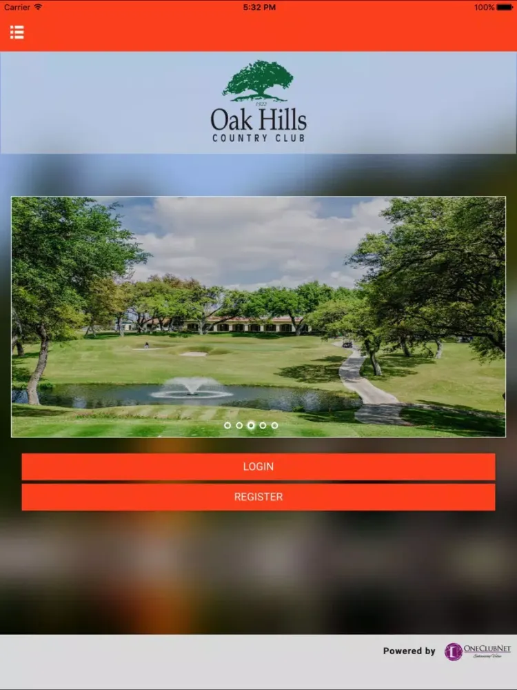 Screenshot di Oak Hills Country Club iPad 