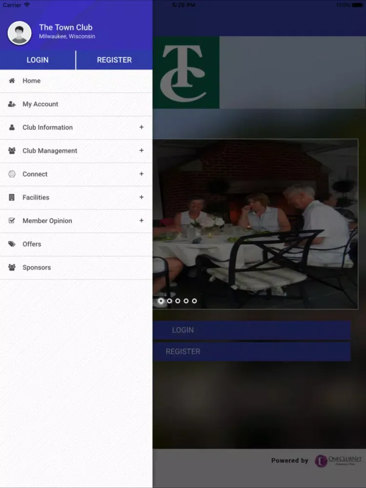 Zrzuty ekranu The Town Club iPad 