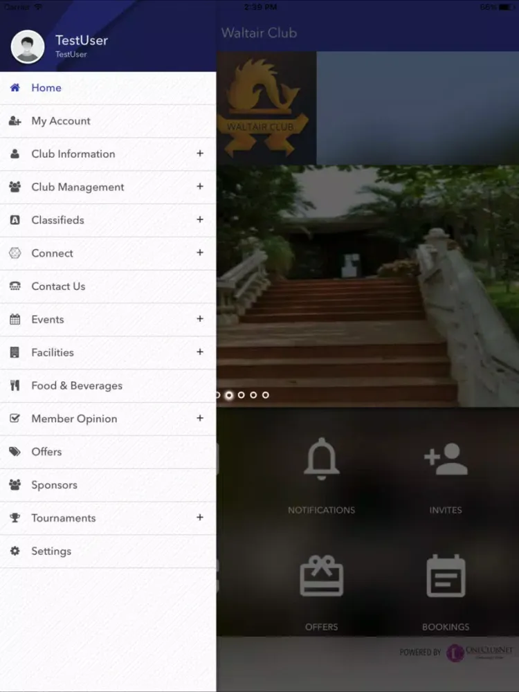 Capturas de tela do Waltair Club Visakhapatnam iPad 