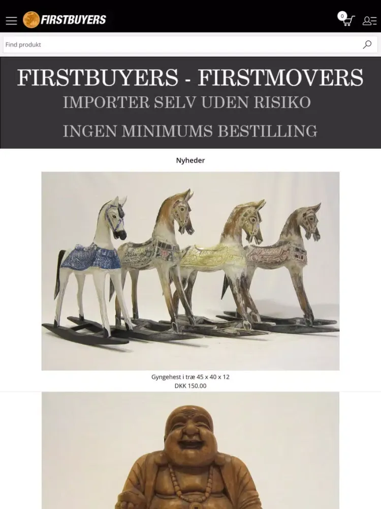 Ảnh chụp màn hình của FirstBuyers iPad 
