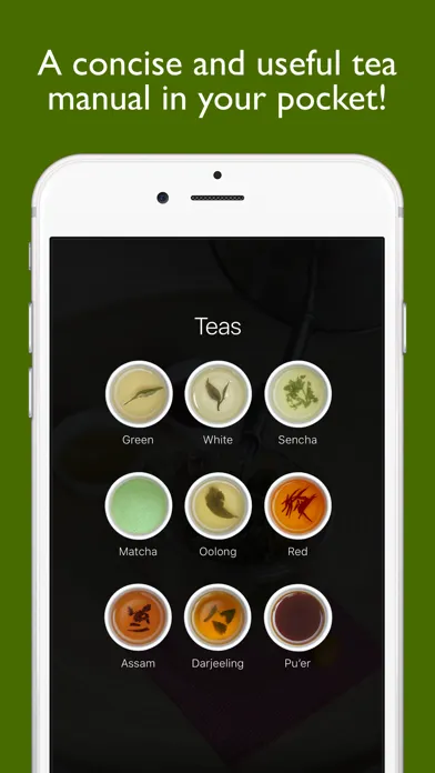 Capturas de pantalla de The Tea App