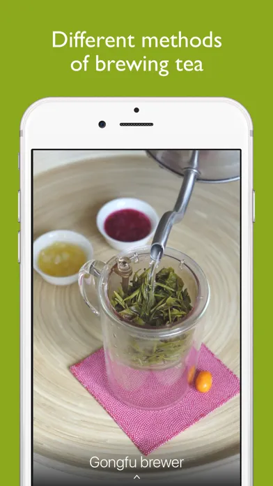 Capturas de pantalla de The Tea App