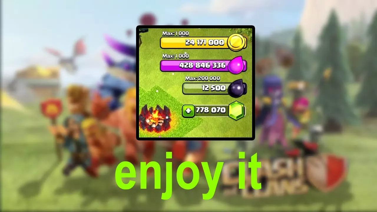clash of clans gems prank应用截图