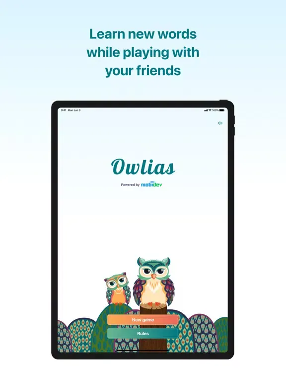 Owlias iPad  Screenshots