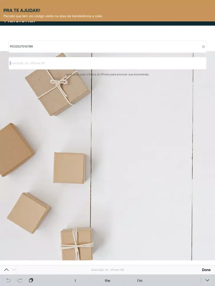 ภาพหน้าจอของ Tracking BR 2019 iPad 