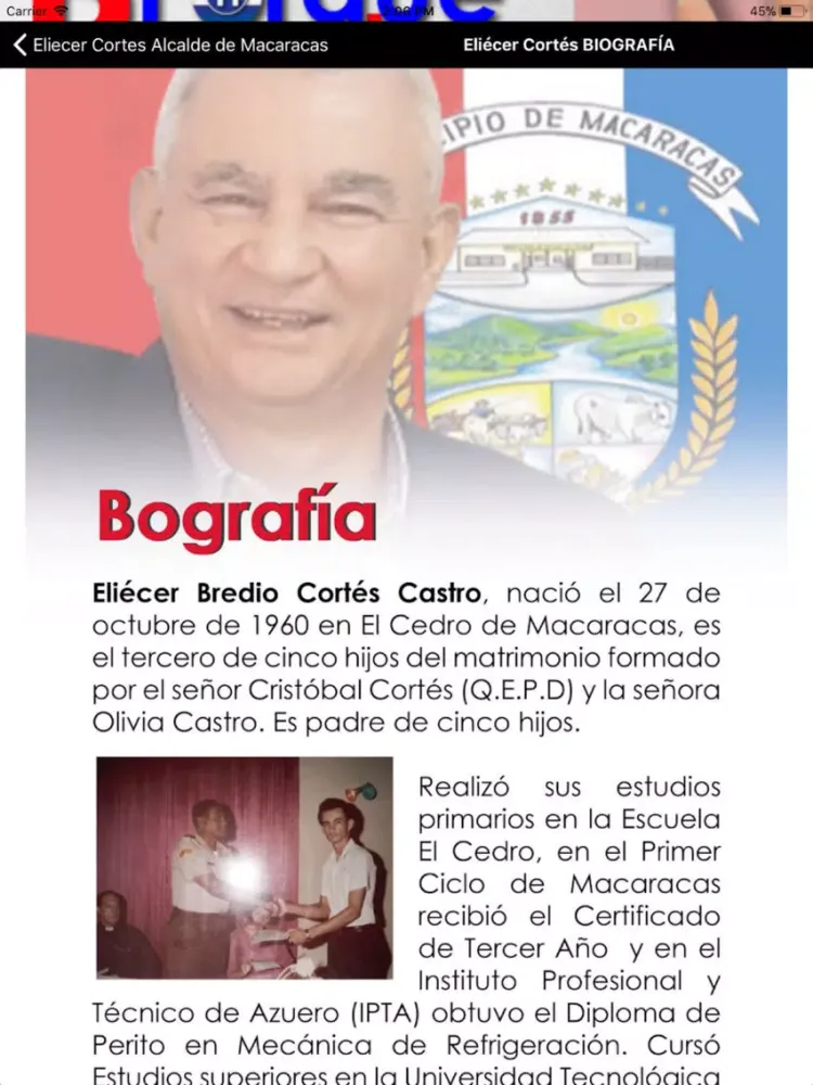 Скриншоты Eliecer Cortes Alcalde iPad 
