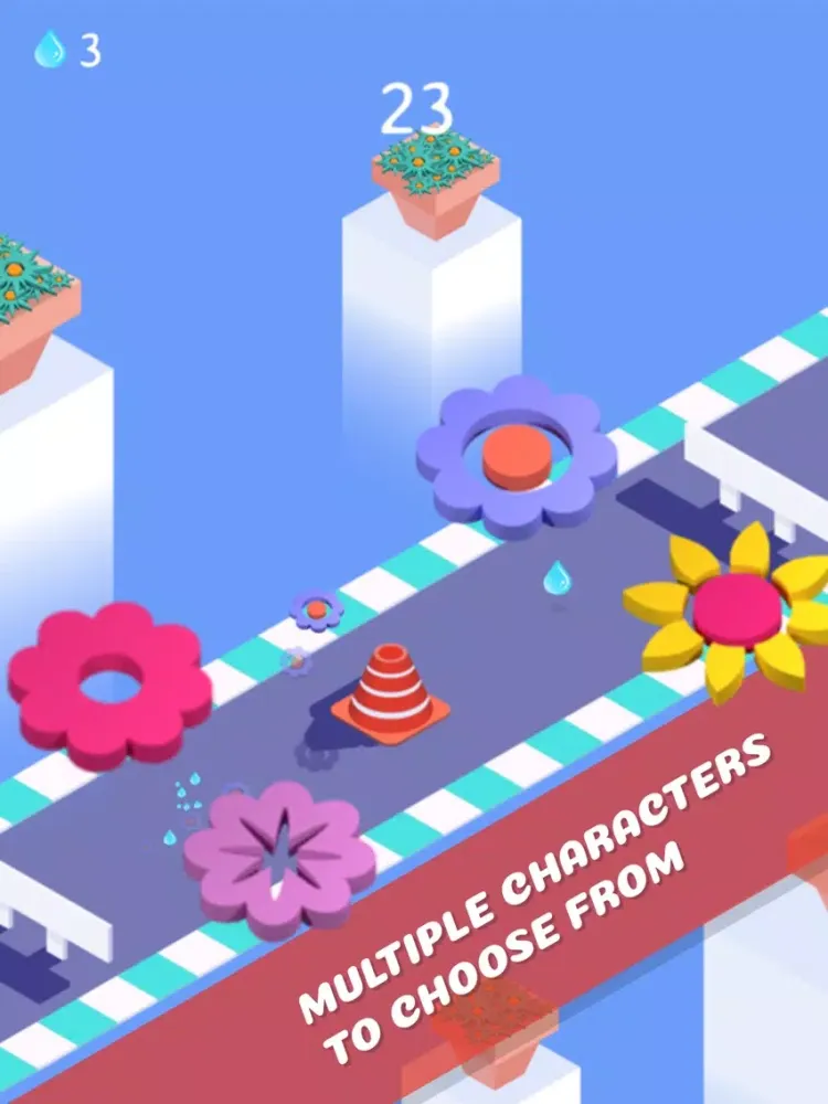 Скриншоты Flower Frenzy Endless Runner iPad 