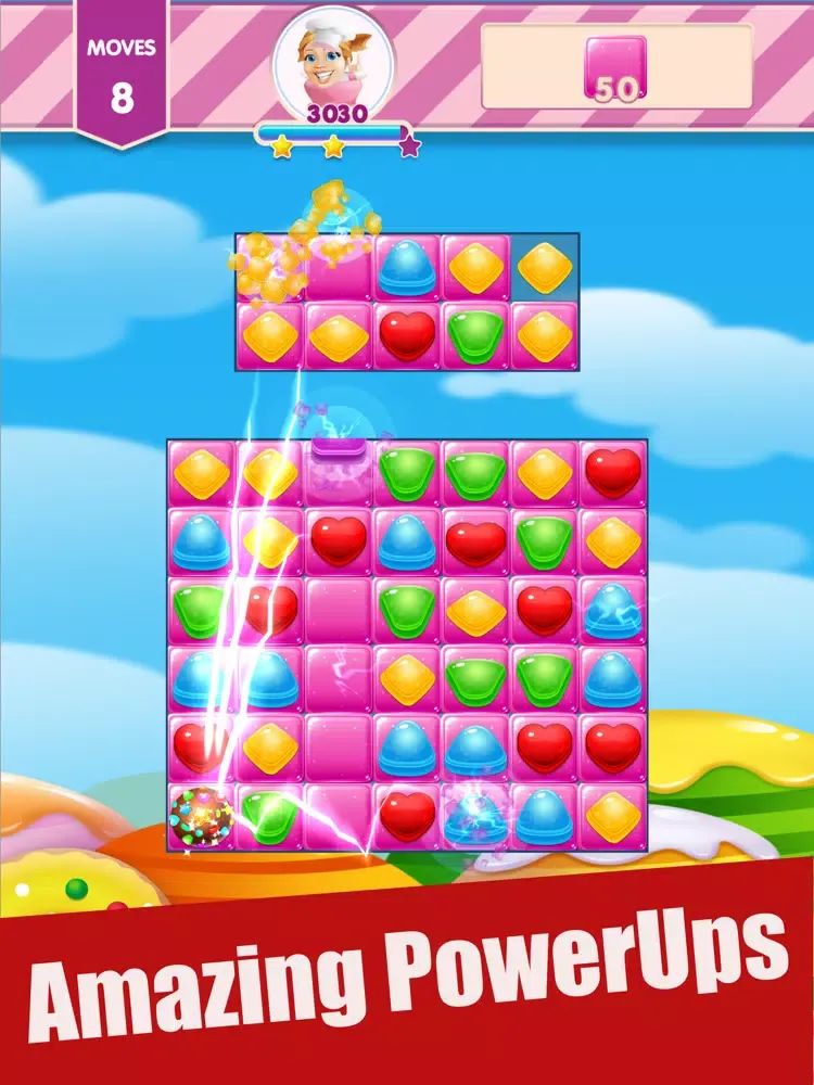 Tangkapan layar Fruity Loops: Match 3 iPad 
