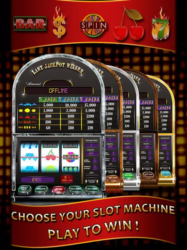 Capturas de tela do Progressive Slot iPad 