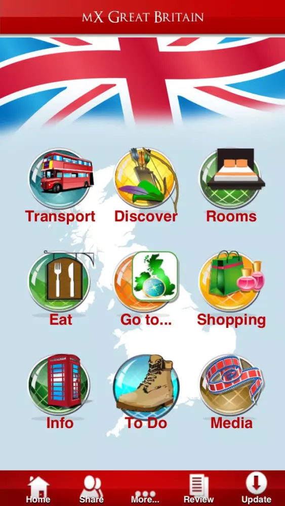 Capturas de pantalla de mX Great Britain - Top UK Travel Guide with offline maps (London, Edinburgh, Glasgow, Liverpool ...)