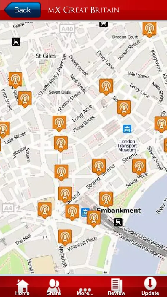 Capturas de pantalla de mX Great Britain - Top UK Travel Guide with offline maps (London, Edinburgh, Glasgow, Liverpool ...)