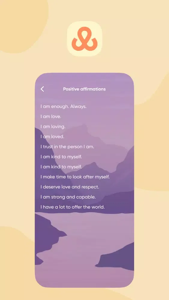ภาพหน้าจอของ Anchor - Daily Affirmations