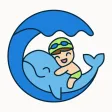 Кит учит плавать Кит учит плавать