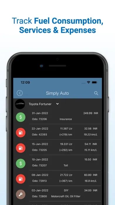 Simply Auto: Mileage Tracker应用截图