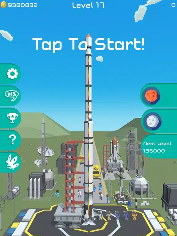 Ảnh chụp màn hình của Rocket Launch !!! iPad 