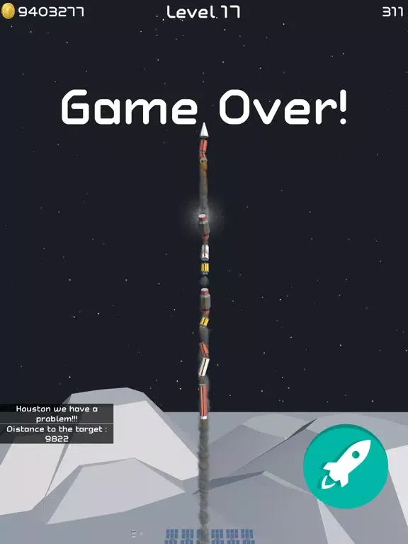 Ảnh chụp màn hình của Rocket Launch !!! iPad 