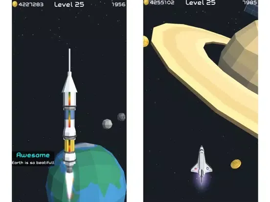 Ảnh chụp màn hình của Rocket Launch !!! iPad 