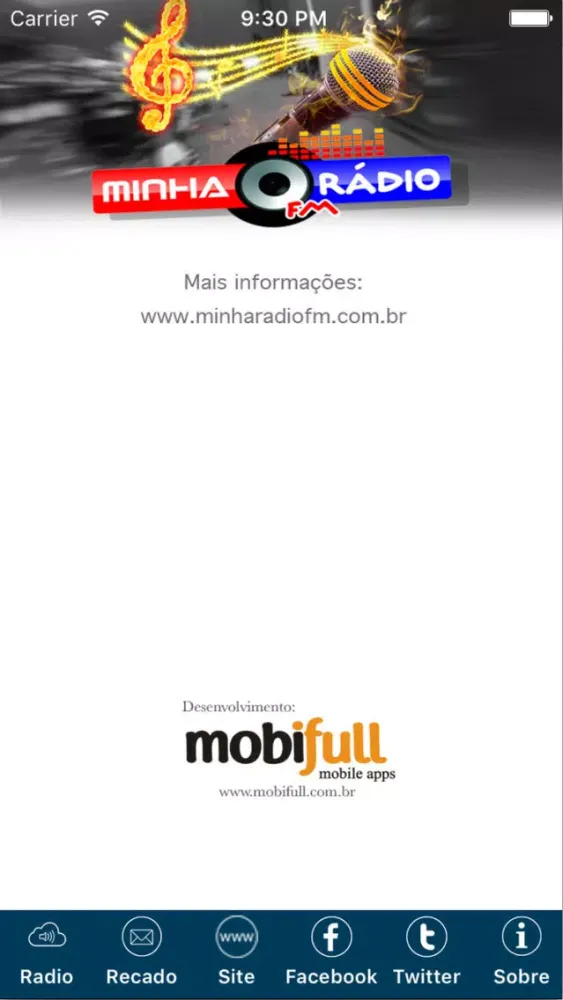 Capturas de pantalla de Minha Radio FM