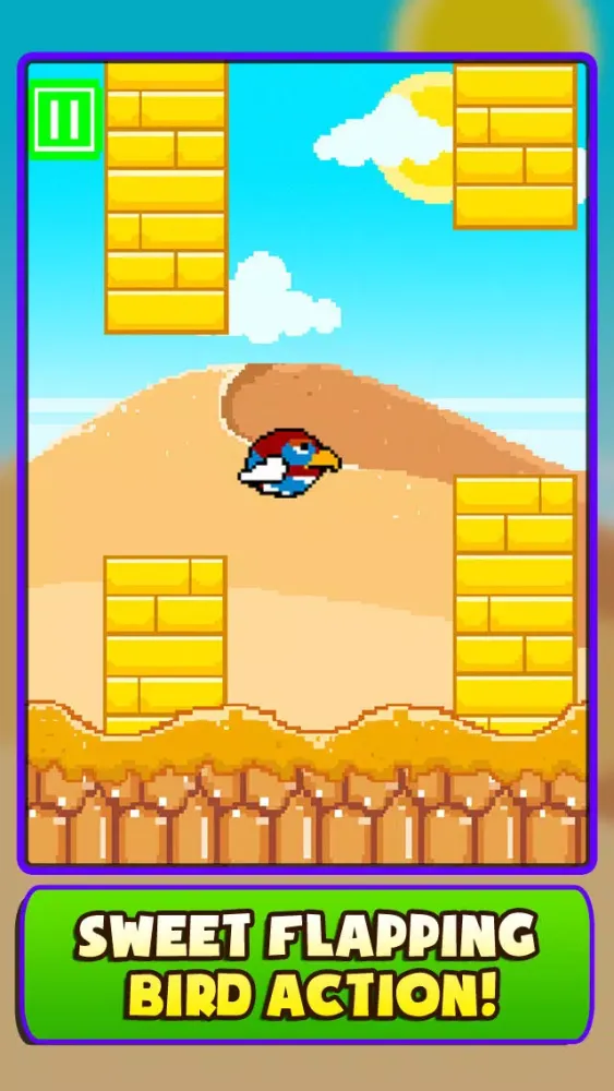 Awesome Flappy The Bird Race Game应用截图